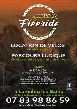 Flyer ©Caroux Freeride