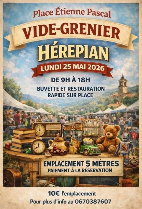 VIDE GRENIER DE PENTECÔTE