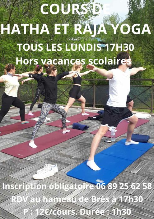 COURS DE HATHA RAJA YOGA A BRES