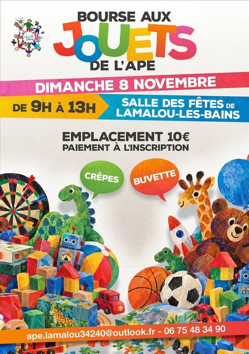 BOURSE AUX JOUETS DE L'APE