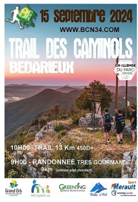 TRAIL DES CAMINOLS CHALLENGE DU PARC NATUREL RÉGIONAL DU HAUT LANGUEDOC