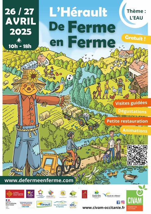 L'HÉRAULT DE FERME EN FERME