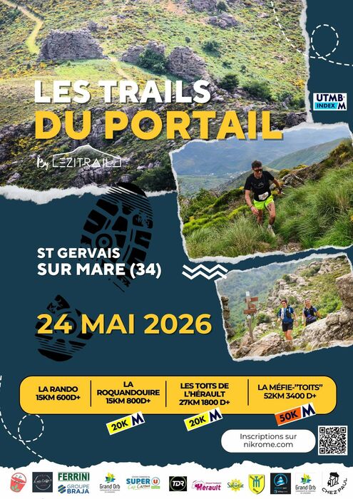 LES TRAILS DU PORTAIL DE ROQUANDOUIRE