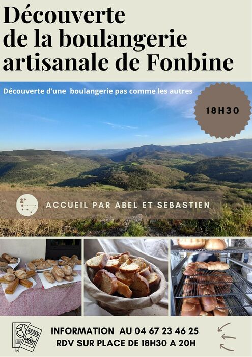 VISITE DE LA BOULANGERIE DE FONBINE