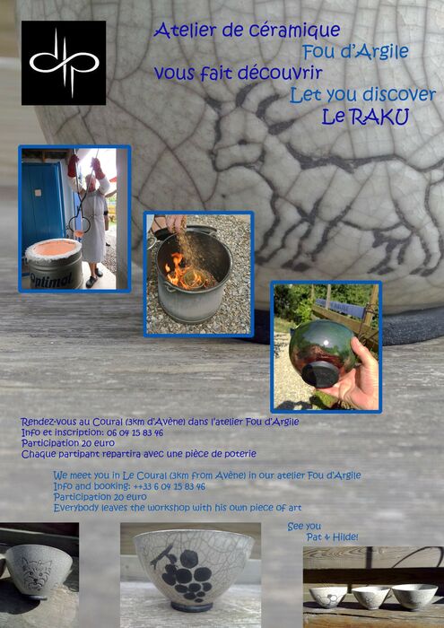 ATELIER DE CÉRAMIQUE ET RAKU