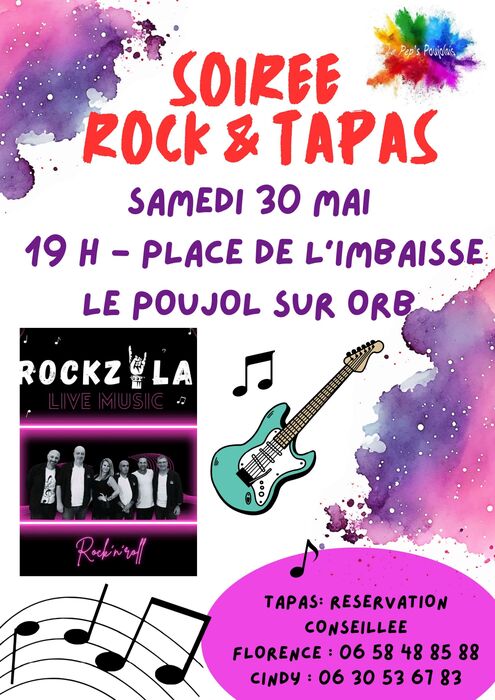 SOIRÉE TAPAS ET ROCK