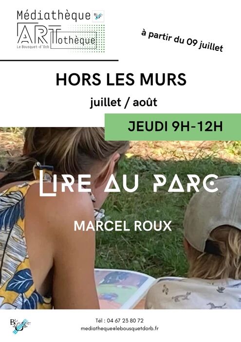 LIRE AU PARC AU BOUSQUET D'ORB