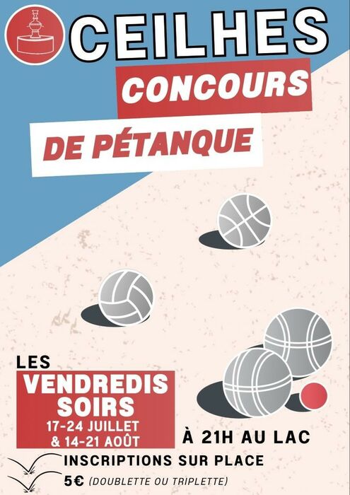 CONCOURS DE PÉTANQUE