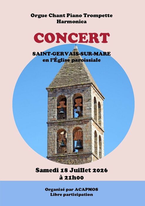 CONCERT ORGUE CHANT PIANO ET TROMPETTE