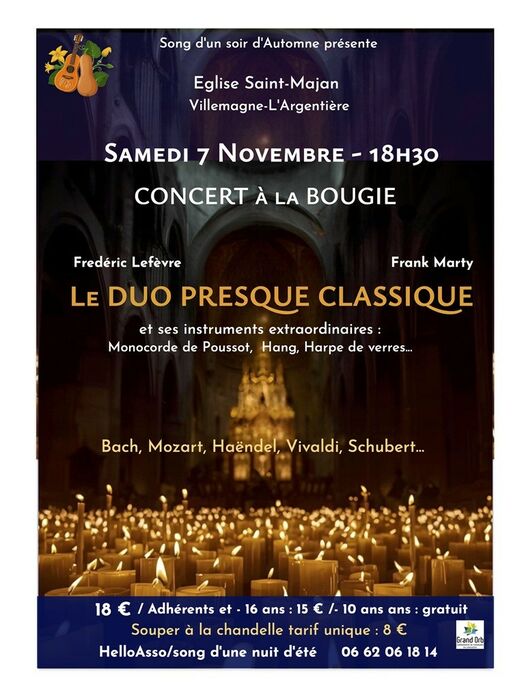 CONCERT À LA BOUGIE