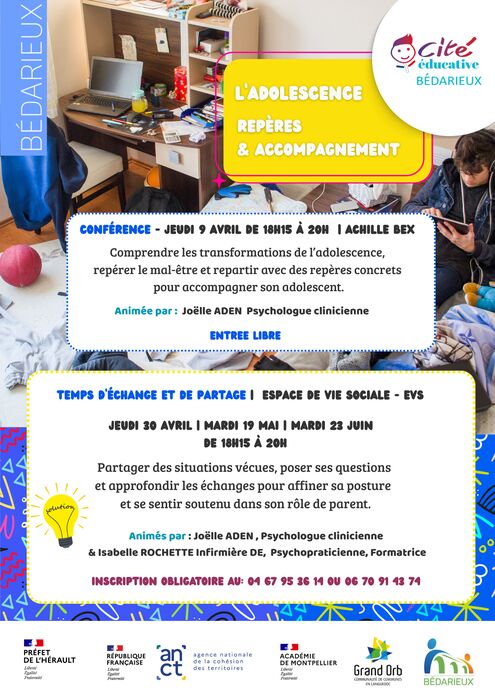 TEMPS D'ÉCHANGE : L'ADOLESCENCE REPÈRES ET ACCOMPAGNEMENT