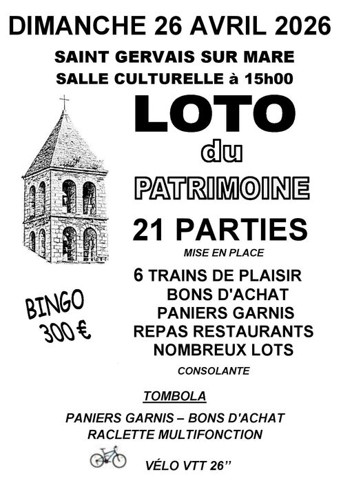 LOTO DU PATRIMOINE