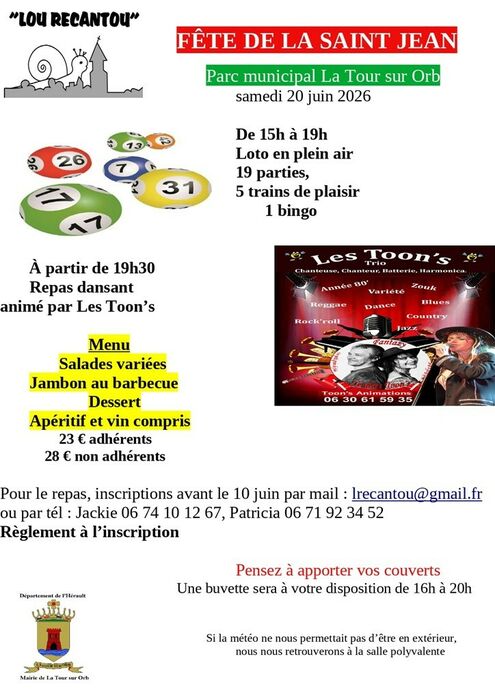 FÊTE DE LA SAINT JEAN