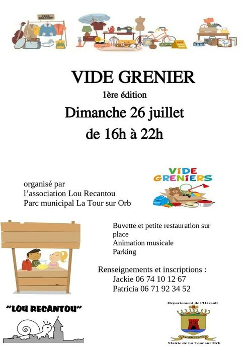 VIDE GRENIER LOU RECANTOU
