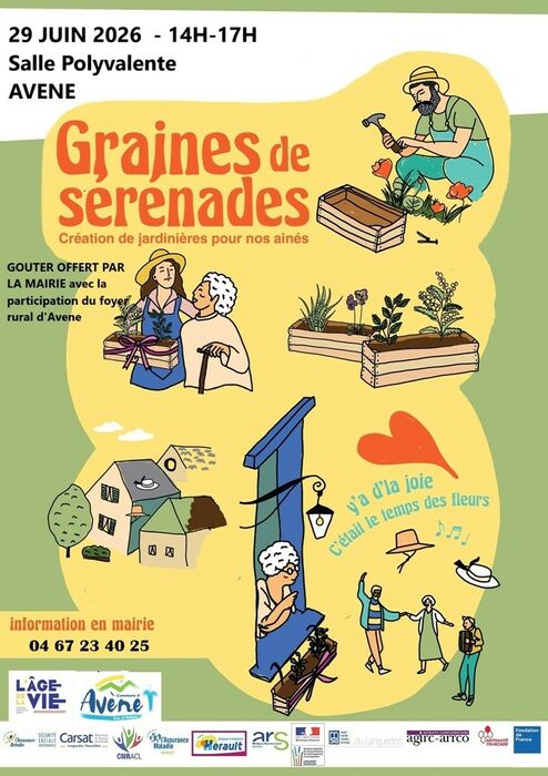 CRÉATION DE JARDINIÈRES POUR NOS AÎNÉS