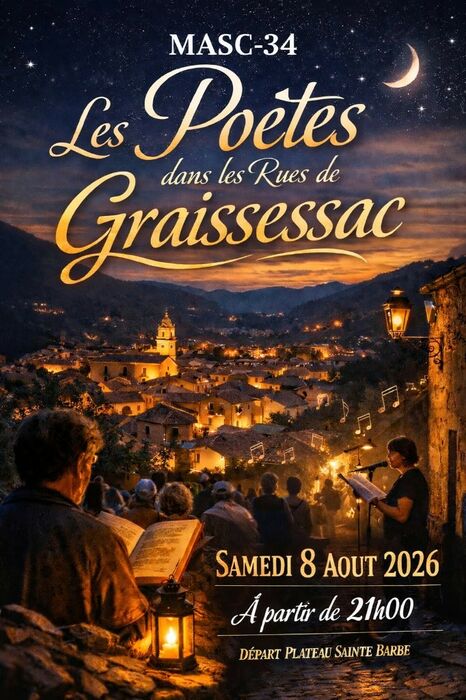 LES POÈTES DANS LES RUES DE GRAISSESSAC