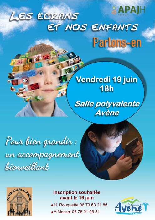 CONFÉRENCE "LES ÉCRANS ET NOS ENFANTS"