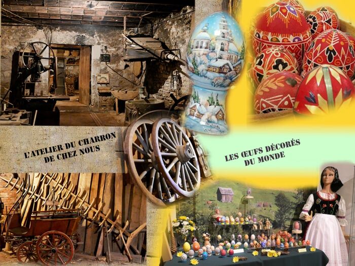 L’ATELIER DU CHARRON ET LES ŒUFS DÉCORÉS DU MONDE