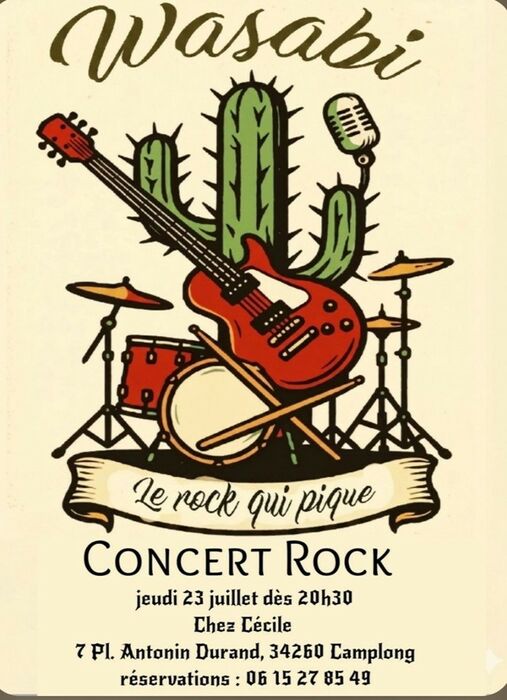 SOIRÉE CONCERT ROCK