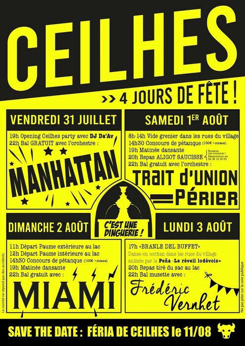BAL AVEC L'ORCHESTRE MIAMI