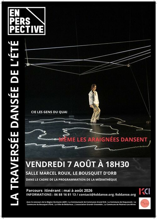 SPECTACLE MÊME LES ARAIGNÉES DANSENT CIE LES GENS DU QUAI