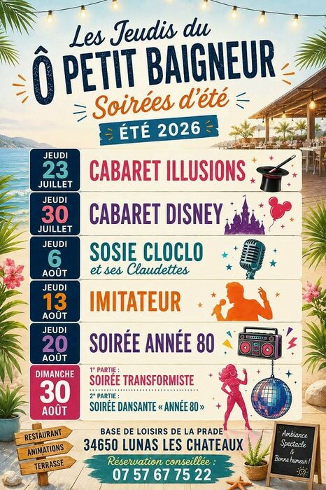 SOIRÉE TRANSFORMISTE SUIVIS D'UN DJ ANNÉE 80