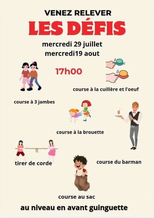 DÉFIS ET JEUX