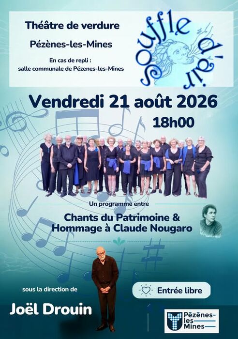 CHANTS DU PATRIMOINE ET HOMMAGE A CLAUDE NOUGARO