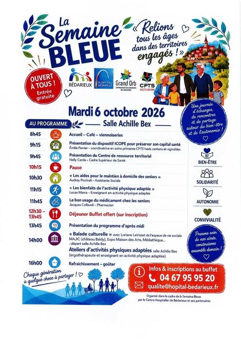 SEMAINE BLEUE