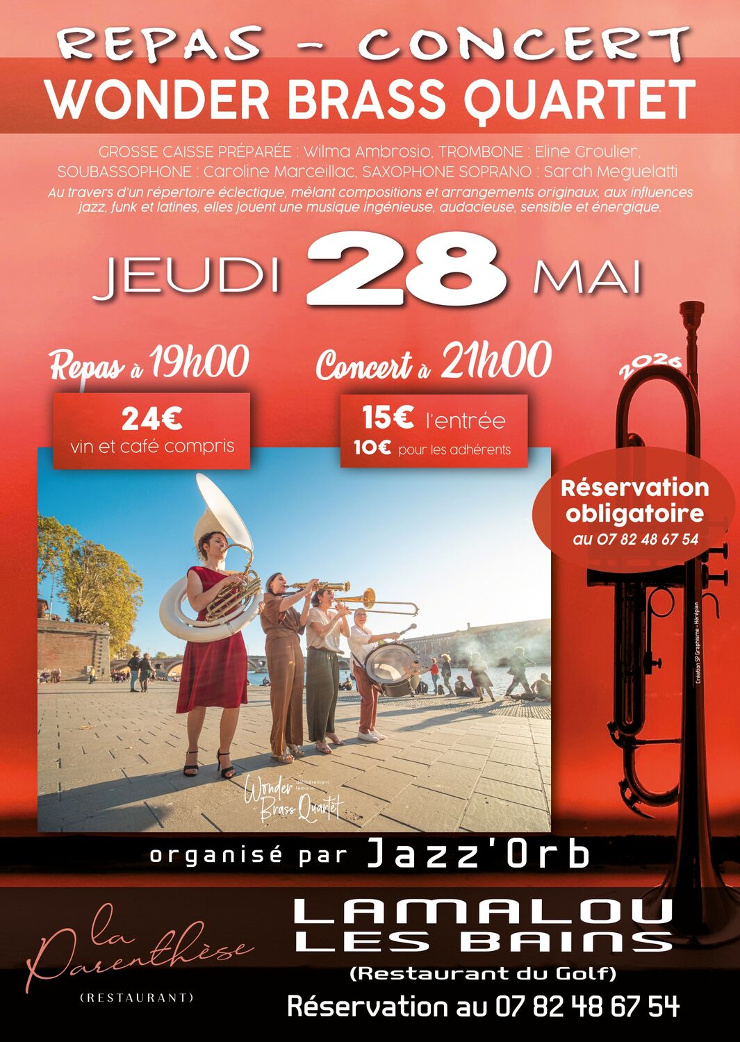 REPAS - JAZZ - CONCERT