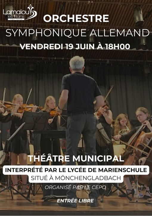 CONCERT  : ORCHESTRE SYMPHONIQUE ALLEMAND