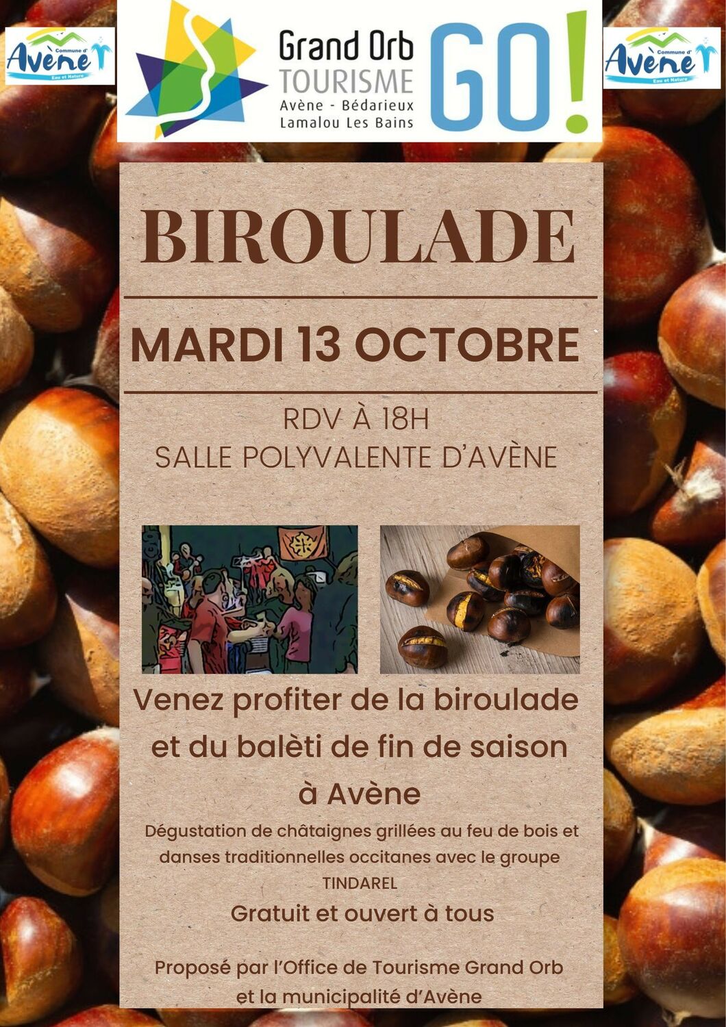 TRADITIONNELLE BIROULADE ANIMÉE PAR TINDAREL