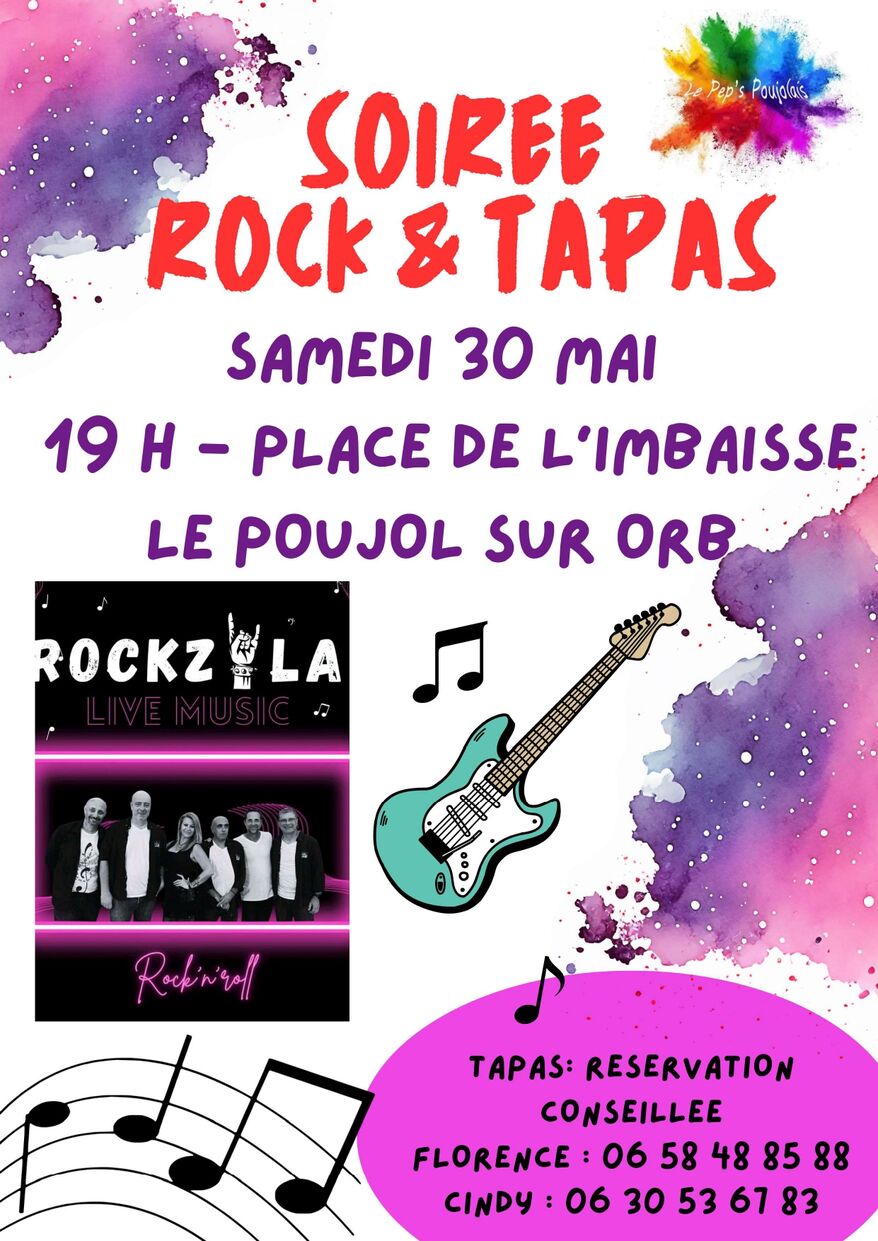 SOIRÉE TAPAS ET ROCK