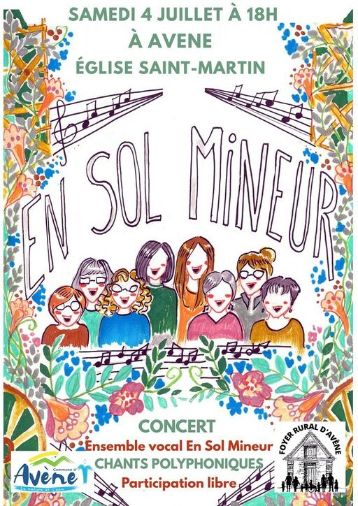 CONCERT "ENSEMBLE VOCAL EN SOL MINEUR"