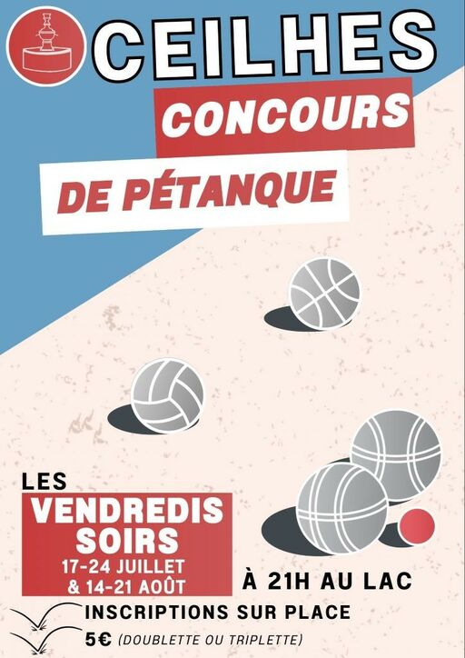 CONCOURS DE PÉTANQUE