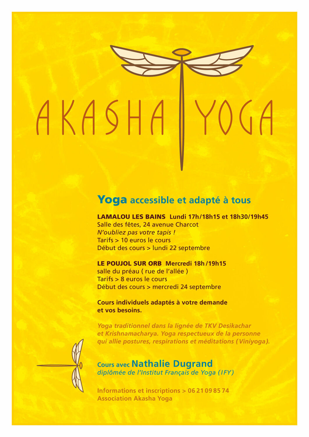 COURS DE YOGA - AKASHA YOGA