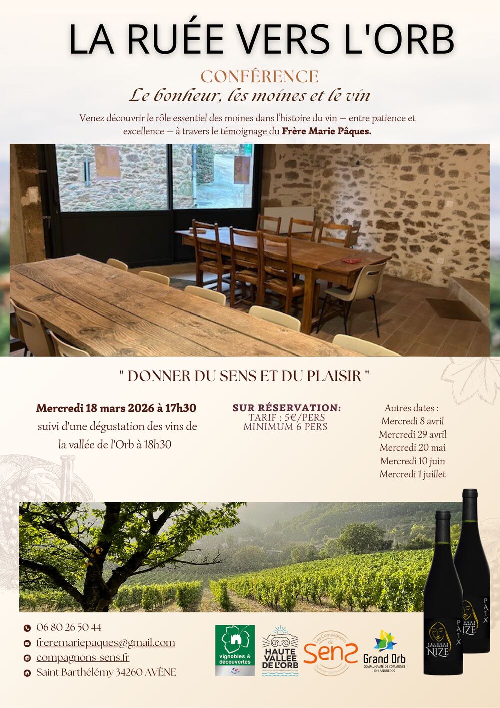 CONFERENCE : LA RUÉE VERS L'ORB