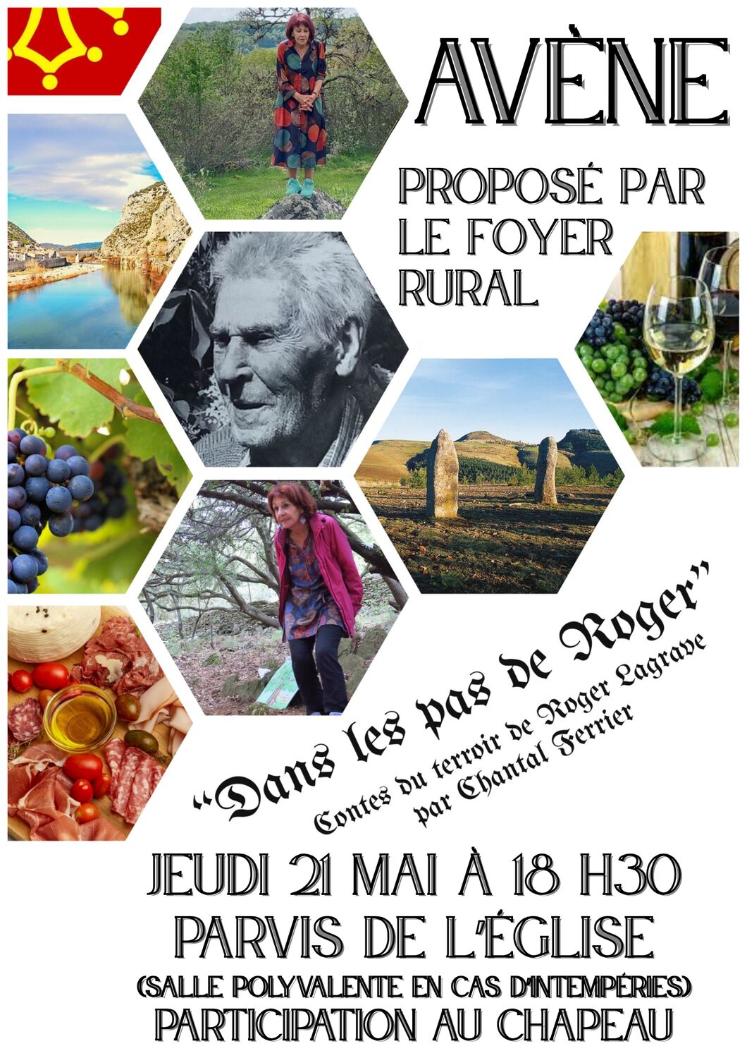 CONTES "DANS LES PAS DE ROGER" PAR CHANTAL FERRIER