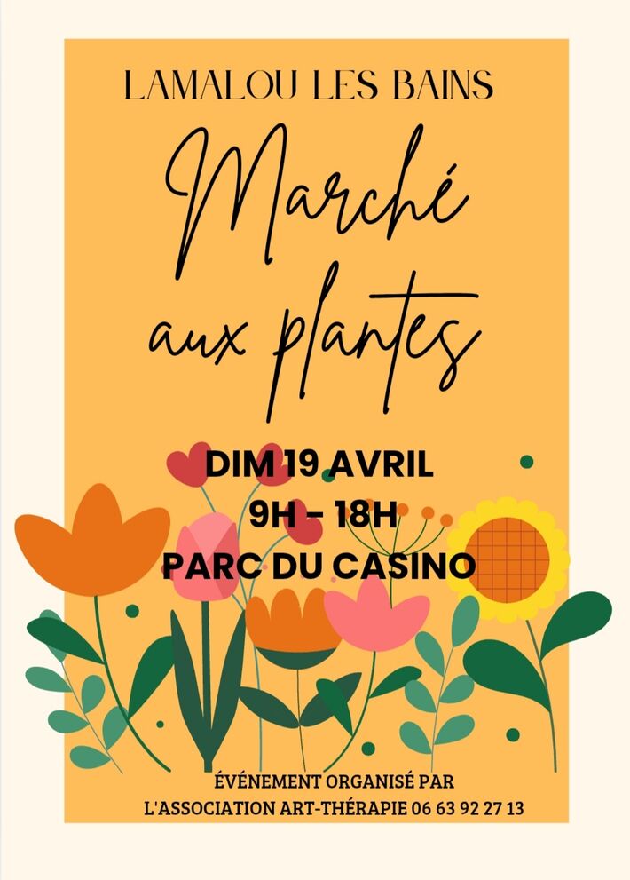 MARCHE AUX PLANTES