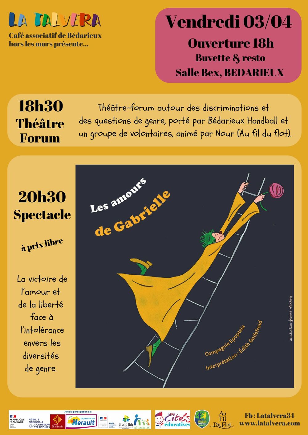 THÉÂTRE FORUM ET SPECTACLE LA TALVERA