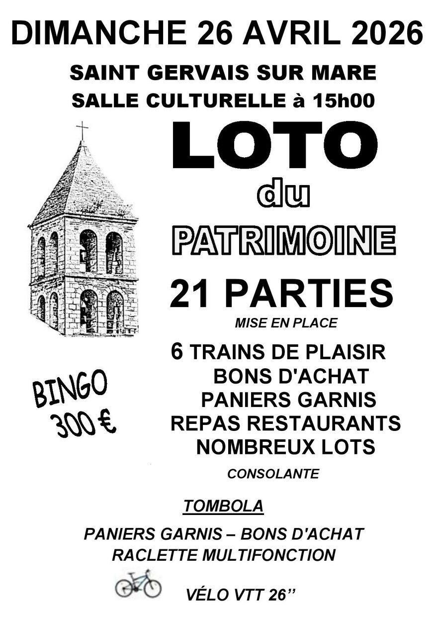 LOTO DU PATRIMOINE