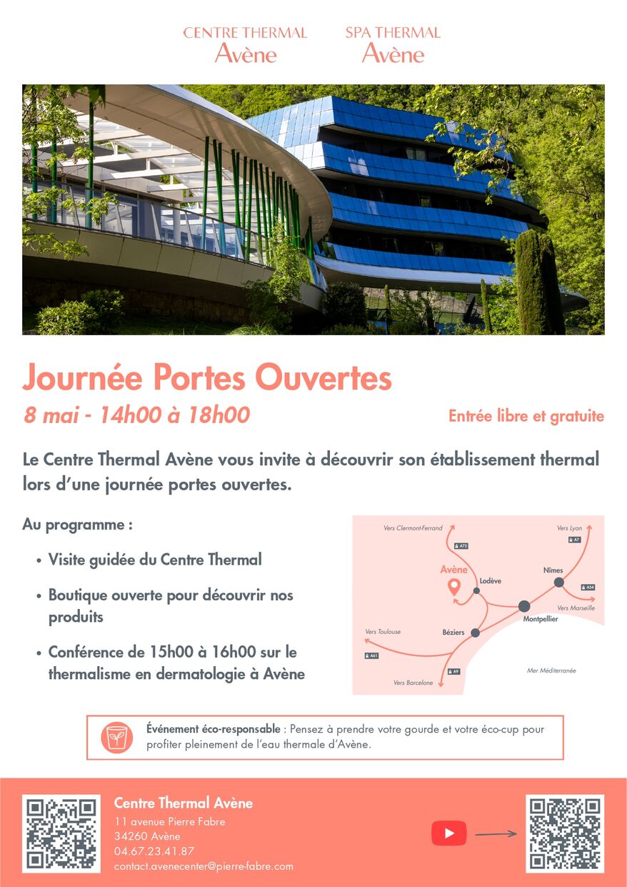 JOURNÉE PORTES OUVERTES DE L'ÉTABLISSEMENT THERMAL AVENE