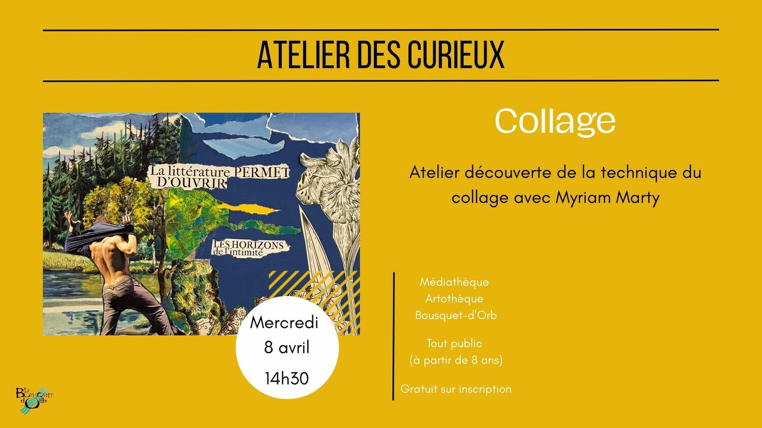 ATELIER DES CURIEUX : COLLAGES