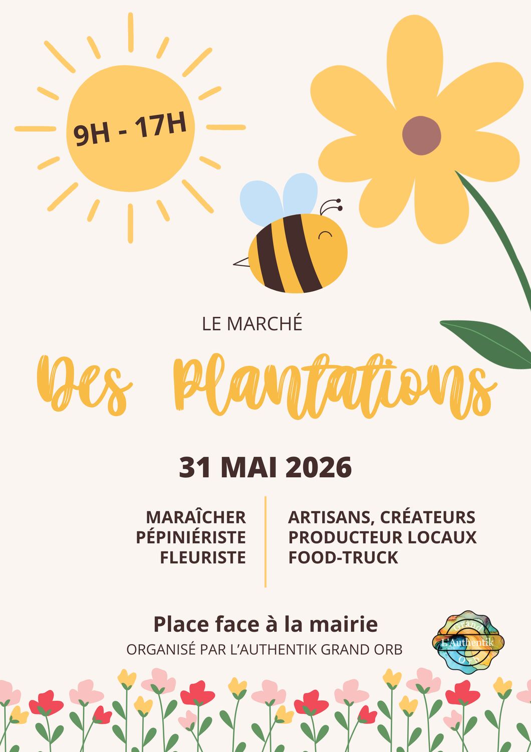 MARCHÉ DES PLANTATIONS
