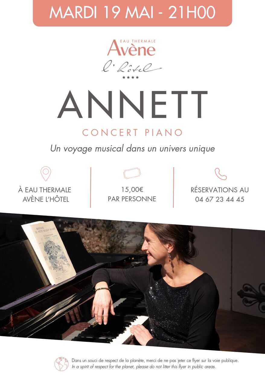 RÉCITAL DE PIANO PAR ANETT BUSS