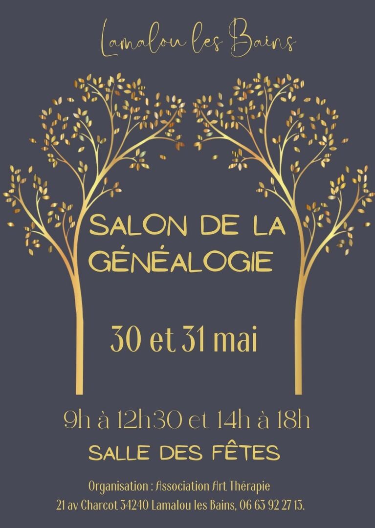 SALON DE LA GÉNÉALOGIE