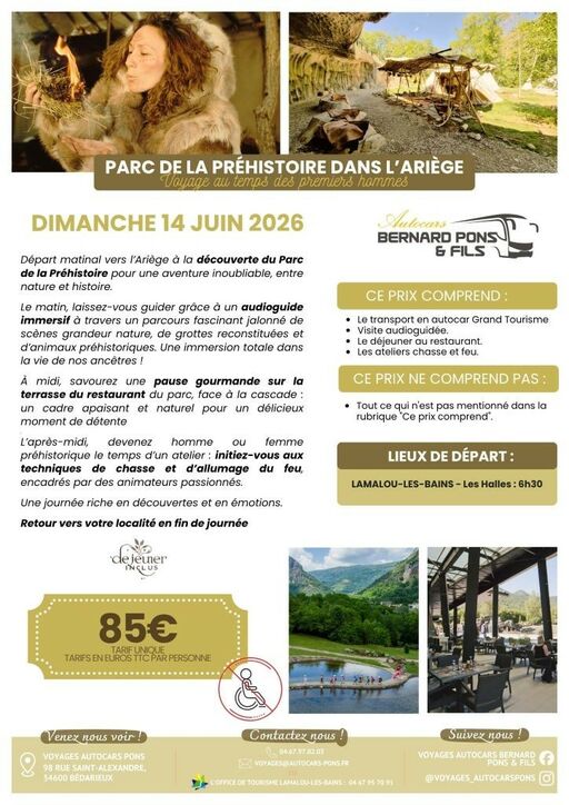 EXCURSION EN BUS TRAIN JAUNE DES PYRENEES