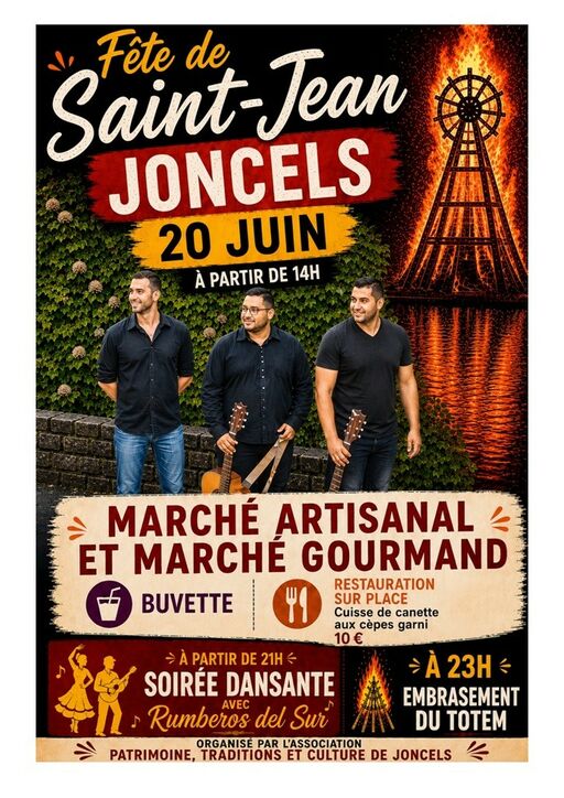 FEU DE LA ST JEAN ET CONCERT GIPSY