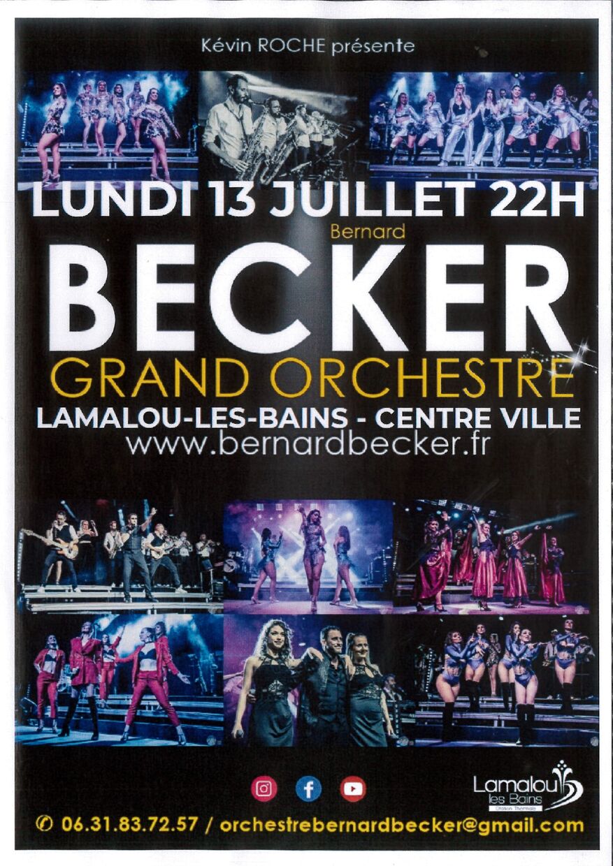 GRAND BAL AVEC L'ORCHESTRE BERNARD BECKER