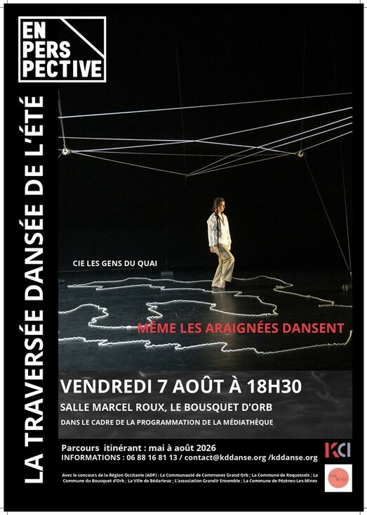 SPECTACLE MÊME LES ARAIGNÉES DANSENT CIE LES GENS DU QUAI